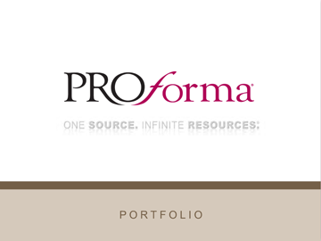 Proforma Portfolio